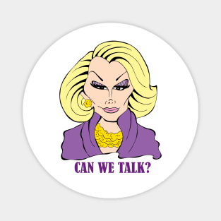 Comedian Joan Rivers fan art Magnet